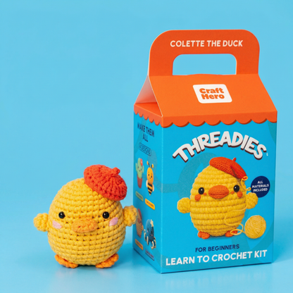 Crochet Kit for Beginners — Colette the Duck