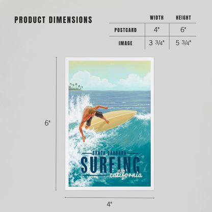 Santa Barbara Postcards - Surfing