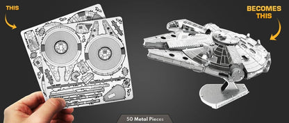 3D Metal Puzzle - Millennium Falcon Star Wars - Metal Earth