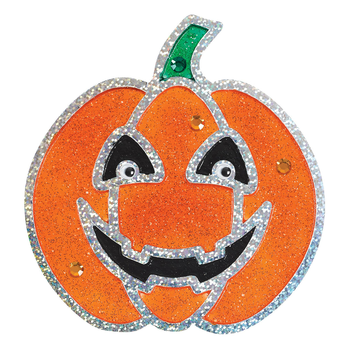 Halloween Easy Sparkle Window Art Craft Kit for Kids\