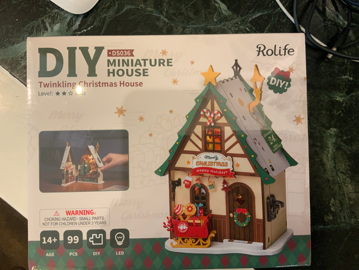 DIY Christmas Miniature House