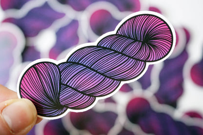 Yarn Skein Sticker
