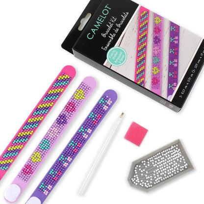 Cherry Hearts Diamond Painting Bracelet Kit