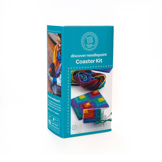 Discover Needlepoint: Coaster Kit