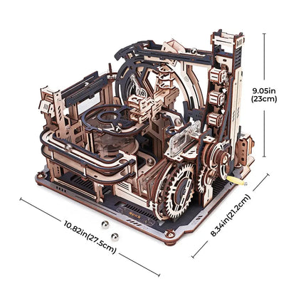 3D Wooden Puzzle - Marble Spaceport
