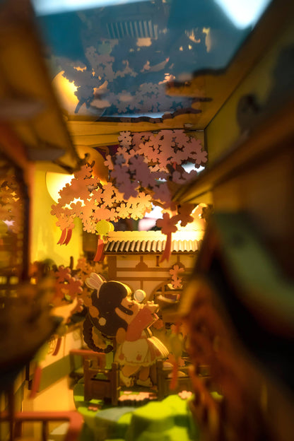 Book Nook - Falling Sakura