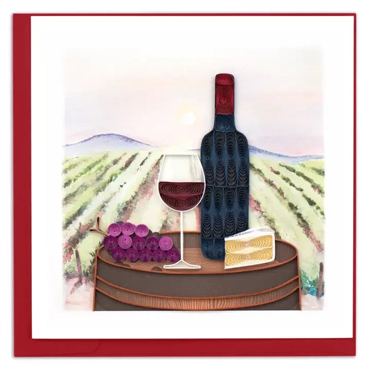 Vineyard Everyday Quilling Card