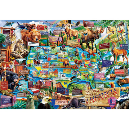 Signature - USA National Parks 1500 Piece Puzzle