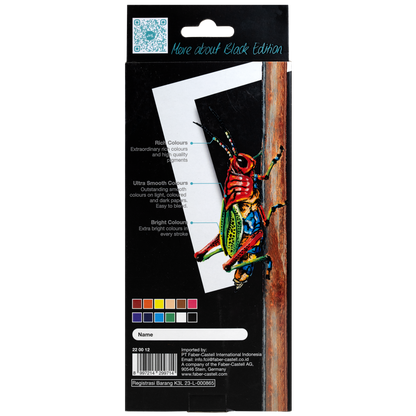 12 Ct Black Edition Oil Pastels