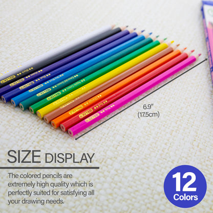 Next 12 Colored Pencils Set