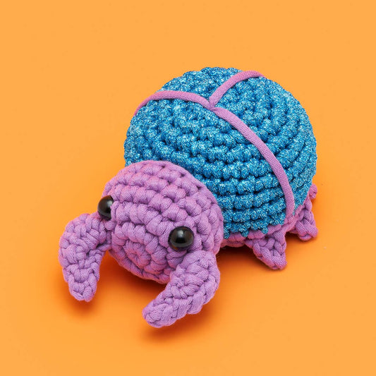 Roland the Beetle - The Woobles Crochet Kit