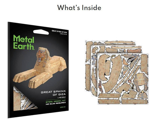 3D Metal Puzzle - Sphinx of Egypt Metal Puzzle