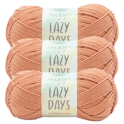 Lion Brand Yarn Lazy Days: Taupe