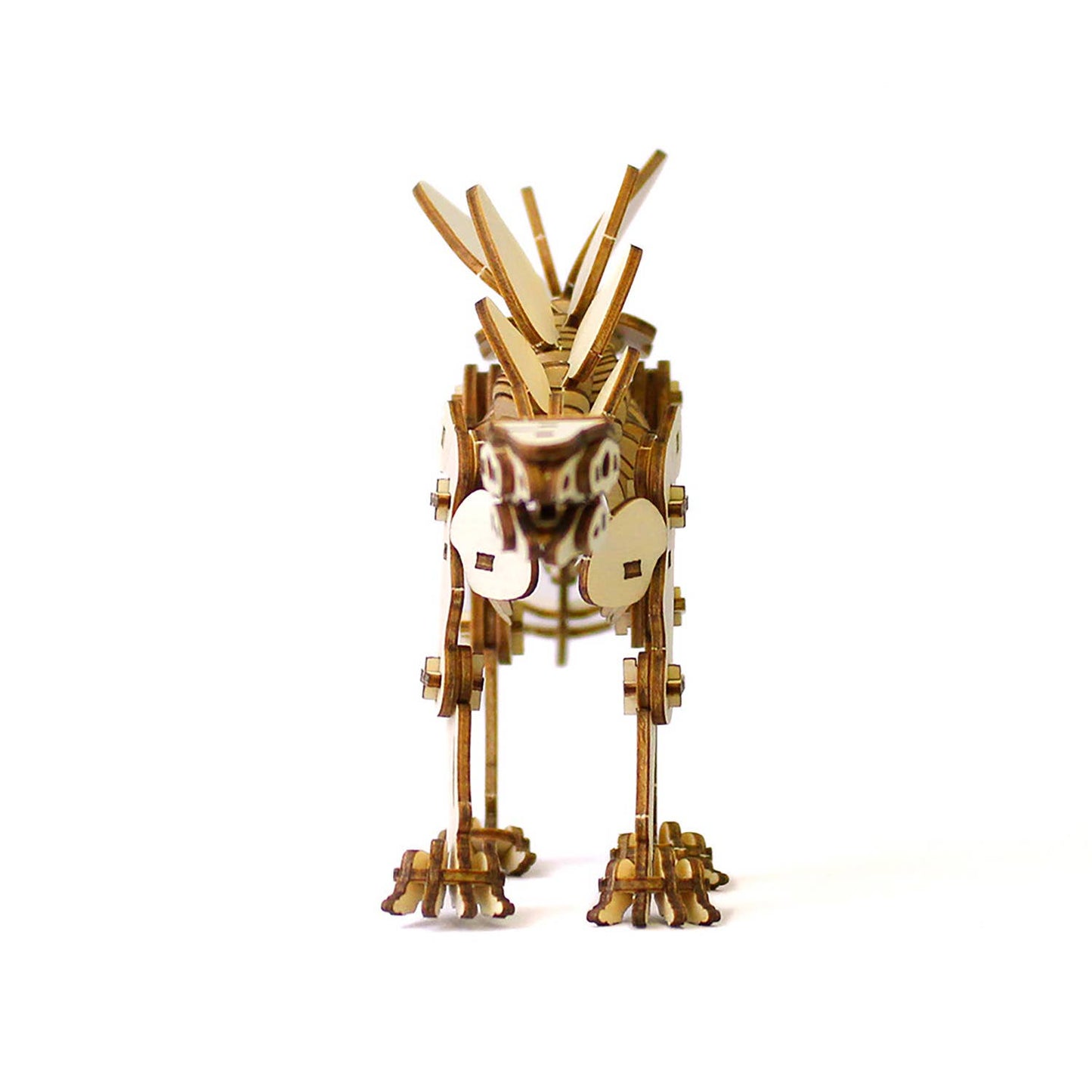 Wa-gu-mi Stegosaurus Wooden 3D Puzzle Kit