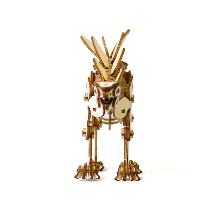 Wa-gu-mi Stegosaurus Wooden 3D Puzzle Kit