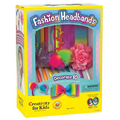 Fashion Headbands DIY Craft Kid for Kids Makes 10 Headbands