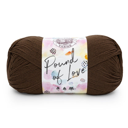 Lion Brand Yarn Pound of Love  1 Pack: Black