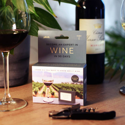Become An Expert In Wine In 90 Days Slide Box | Wine Gift