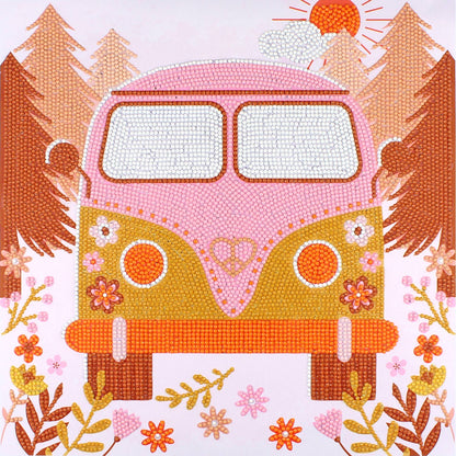 Beautiful Places VW Van Diamond Painting Kit