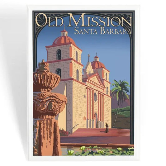Old Mission Santa Barbara Magnet