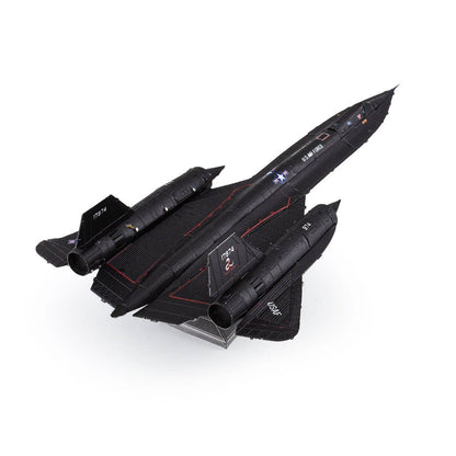 3D Metal Puzzle - Lockheed® SR-71® Blackbird® Metal Earth Model Kit
