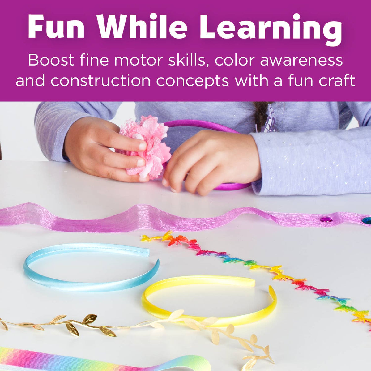 Fashion Headbands DIY Craft Kid for Kids Makes 10 Headbands