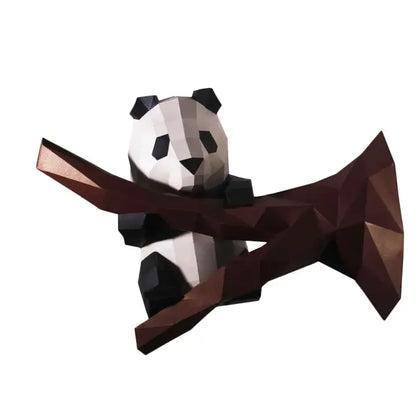 Panda Papercraft Wall Art