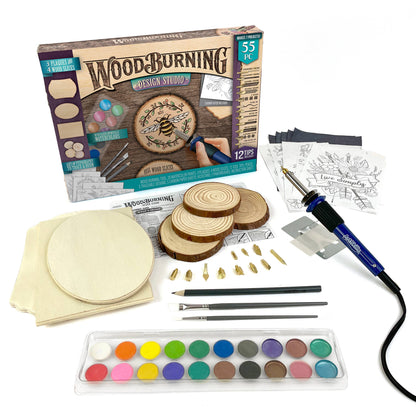 ArtSkills Wood Burning Tool Kit 55 Piece Complete Craft Kit