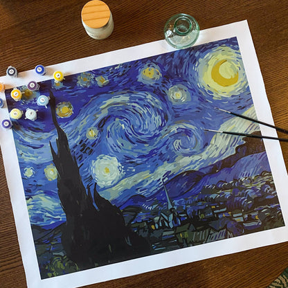 Starry Night, by Vincent van Gogh