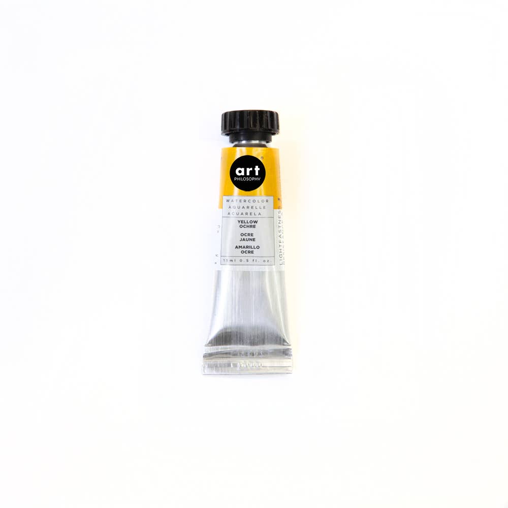 Art Philosophy® Watercolor Yellow Ochre 15 ml series #1