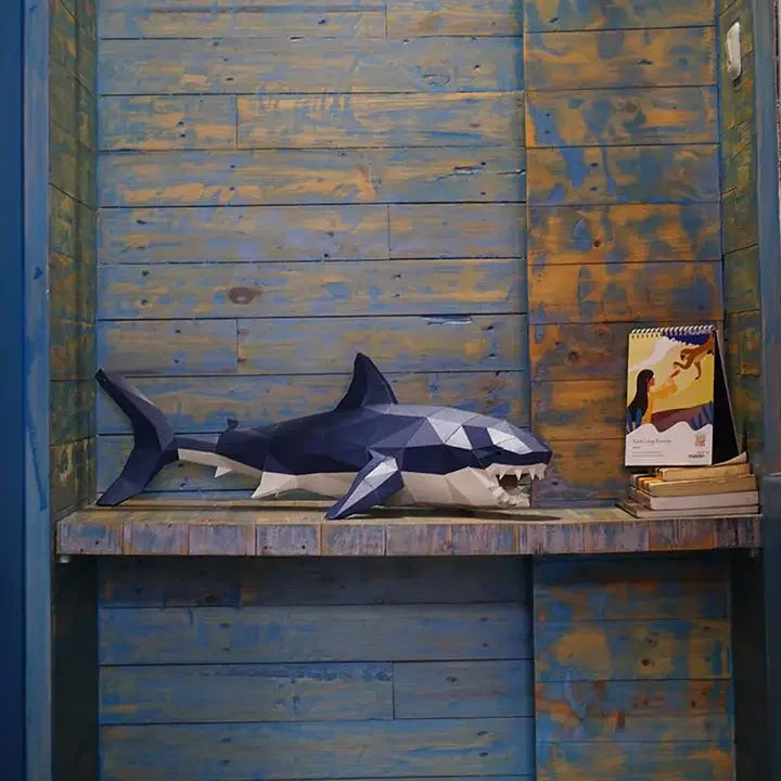 Shark 3D Origami Papercraft Model