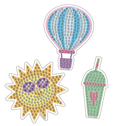 Summer Time Diamond Painting Sticker Kit