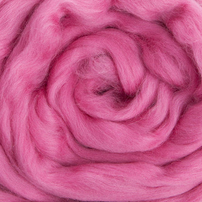 Fuschia Merino Roving - Felting 1 ounce