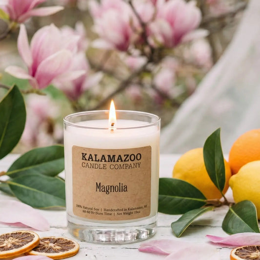 Magnolia Candle 10oz-Kalamazoo