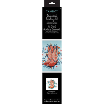 Boots and Fancy Free Cowboy Boots Diamond Painting Kit