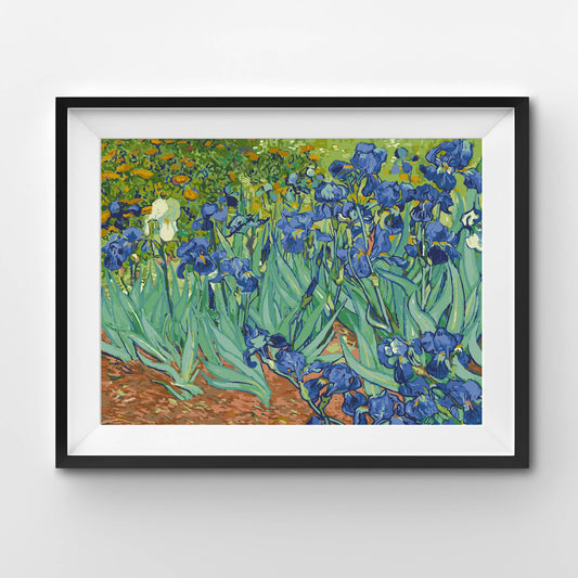 Irises, by Vincent van Gogh
