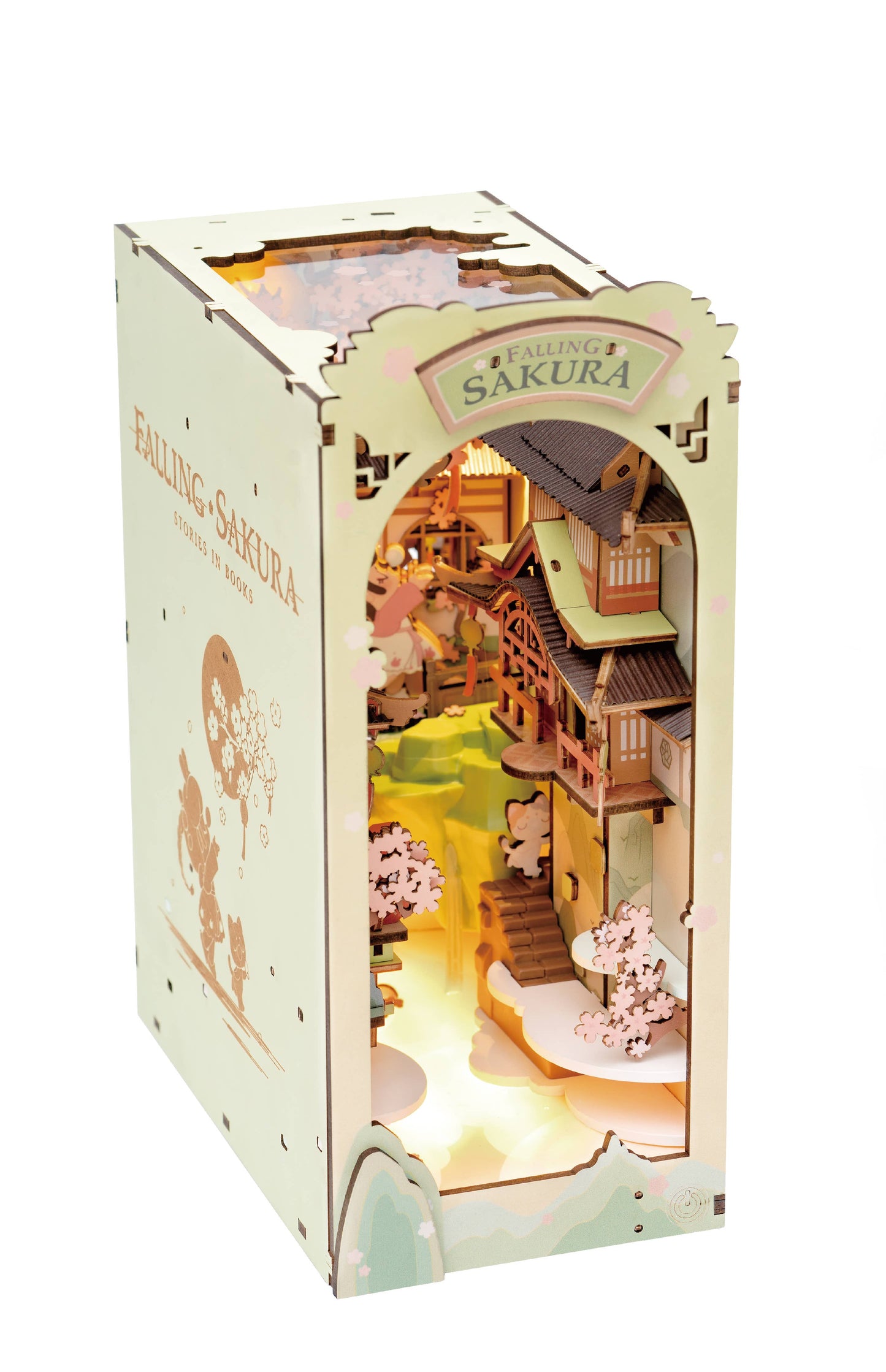 Book Nook - Falling Sakura