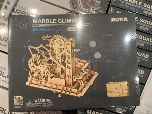 3D Wooden Puzzle - Marble Climber