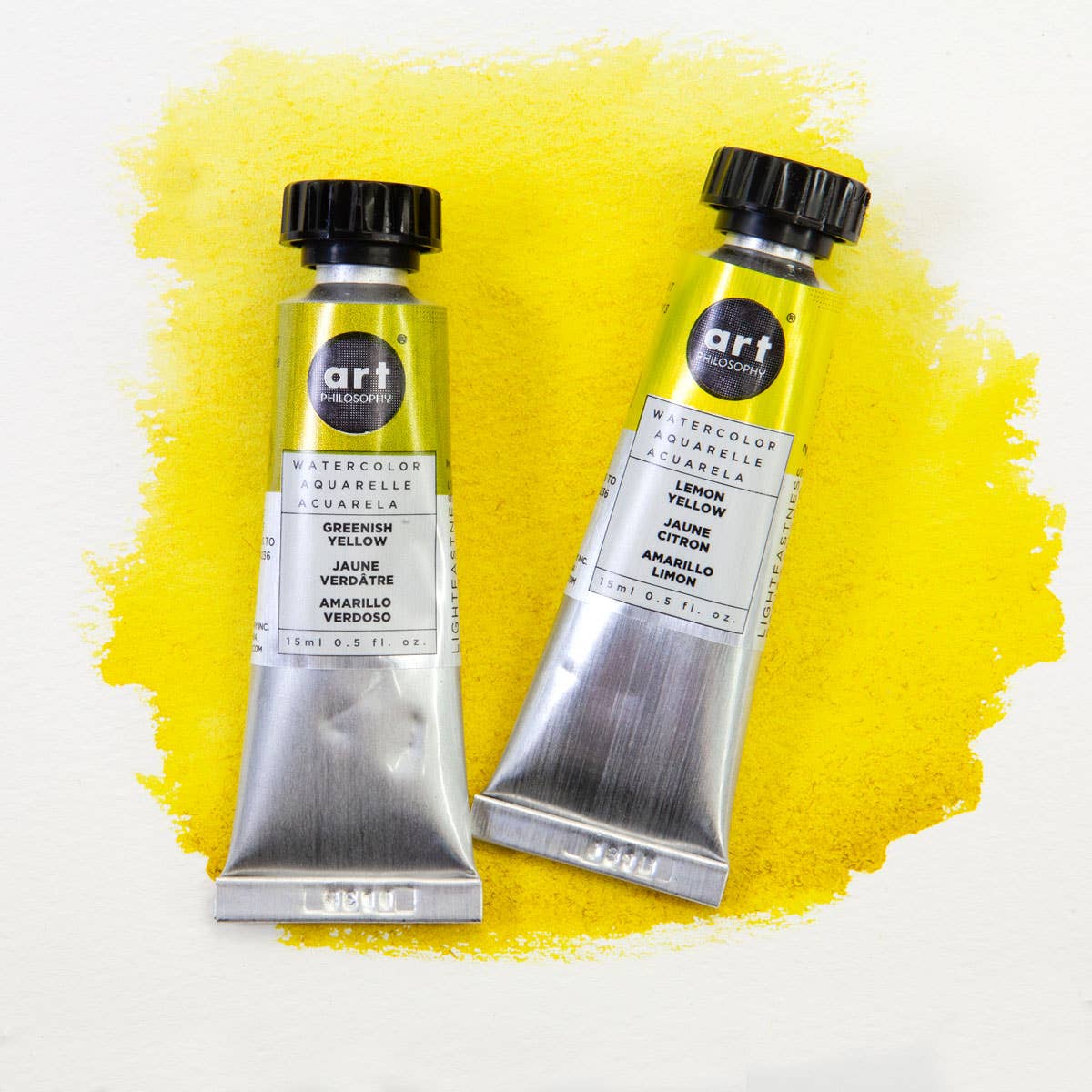 Art Philosophy® Watercolor Greenish Yellow 15 ml series #4