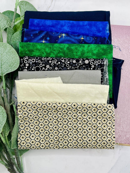 Flower Kinusaiga No Sew Quilting Craft Kit for Beg