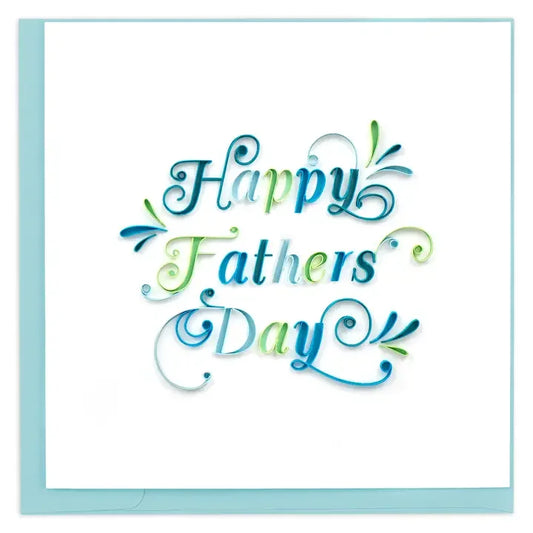 Happy Father's Day Quilling Card