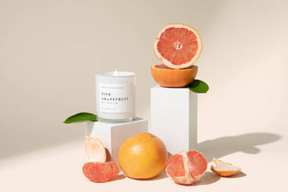 Sweet Water Decor -Pink Grapefruit 11 oz Soy Candle
