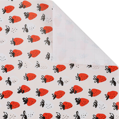 Strawberry/Watermelon/Banana - 30" x 10' Wrapping Paper Bundle (3-pack)