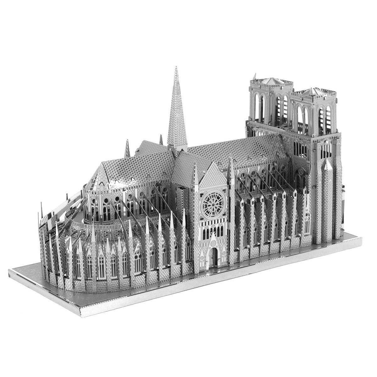 3D Metal Puzzle - Notre Dame Cathedral