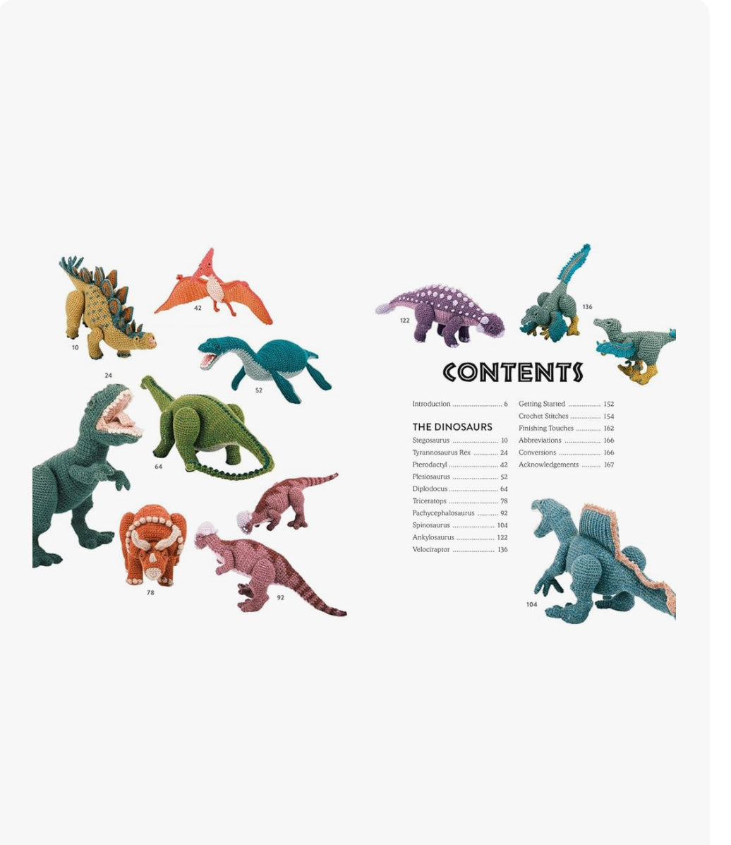 Crocheted Dinosaurs