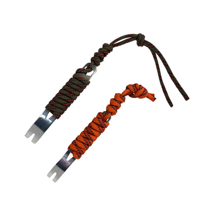 Mini Crowbars (x2) w/ Paracord Rope