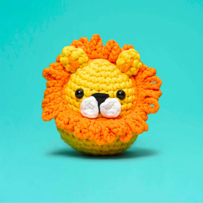 Sebastian the Lion Beginner - The Woobles Crochet Kit