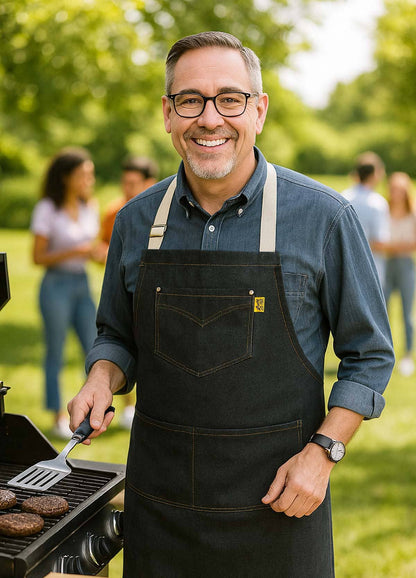 Workman’s Apron – Rugged Denim Apron (6pk)