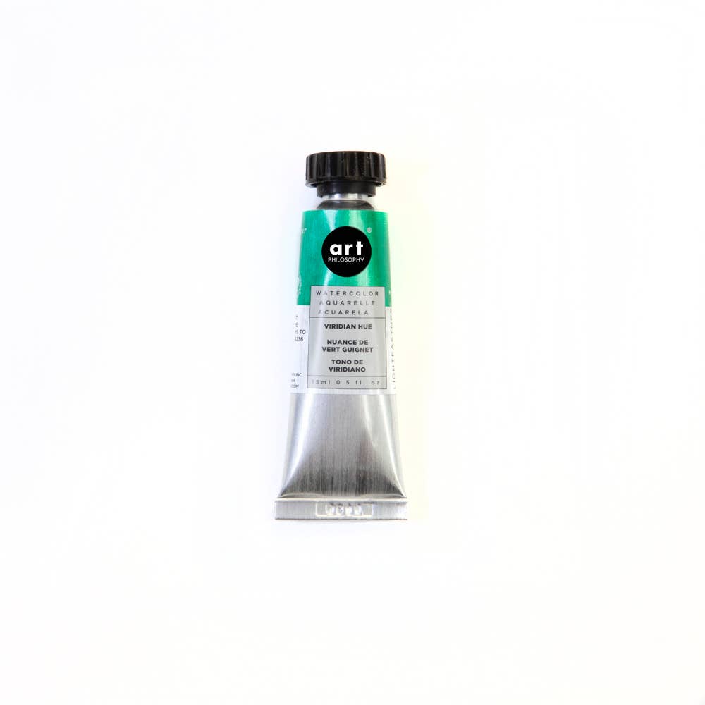 Art Philosophy® Watercolor Viridian Hue 15 ml series #1