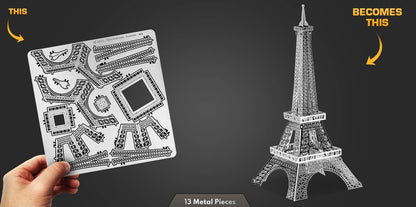 3D Metal Puzzle - Eiffel Tower